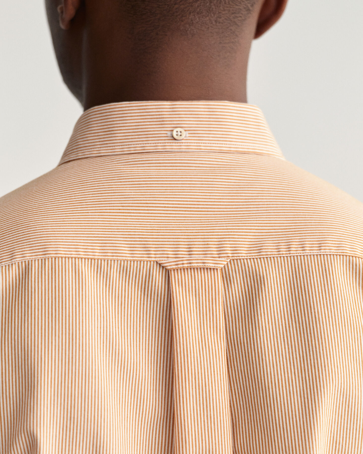 Camicia in broadcloth a righe Banker regular fit