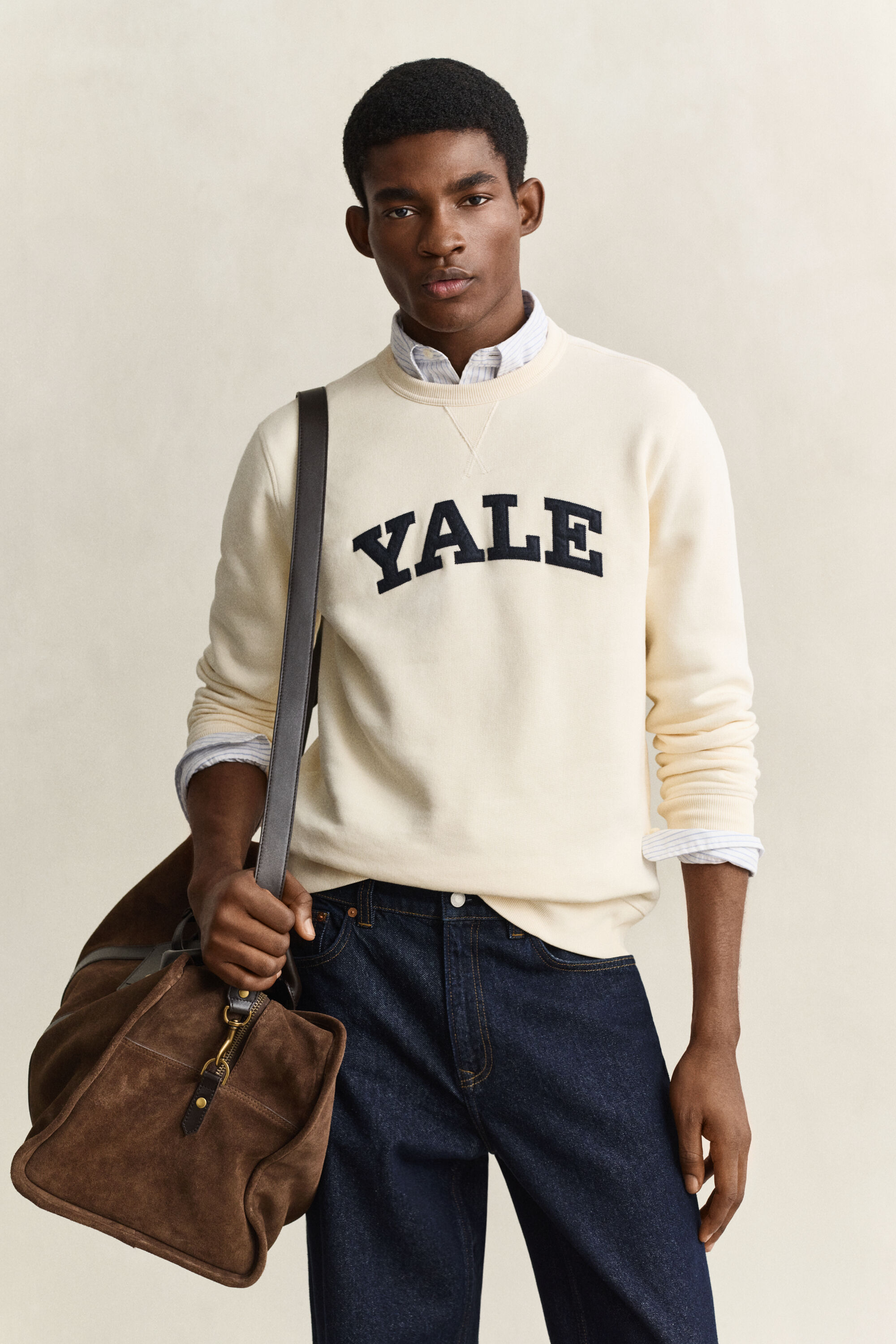 Felpa girocollo Gant x Yale