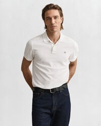 Polo Shield in piqué regular fit