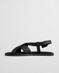 Sandali Sunlaz in pelle intrecciata