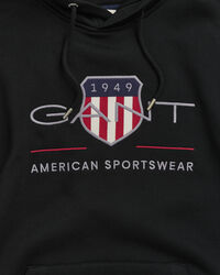 Felpa Archive Shield con cappuccio