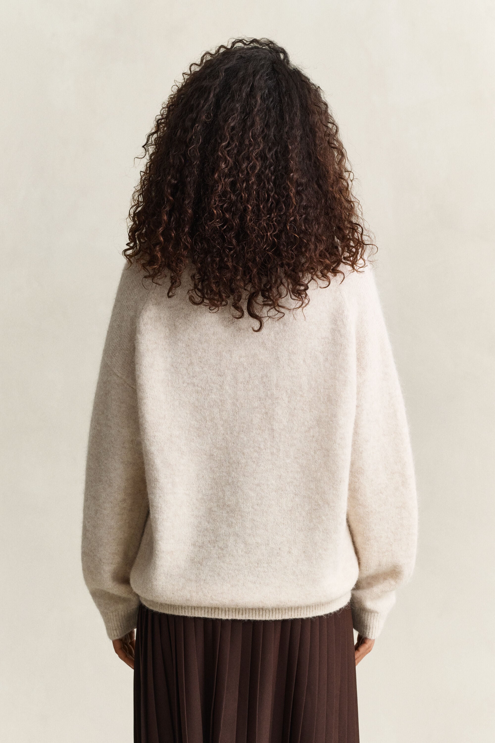 Maglia in misto lana d’alpaca