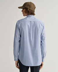 Camicia in broadcloth a righe Banker regular fit