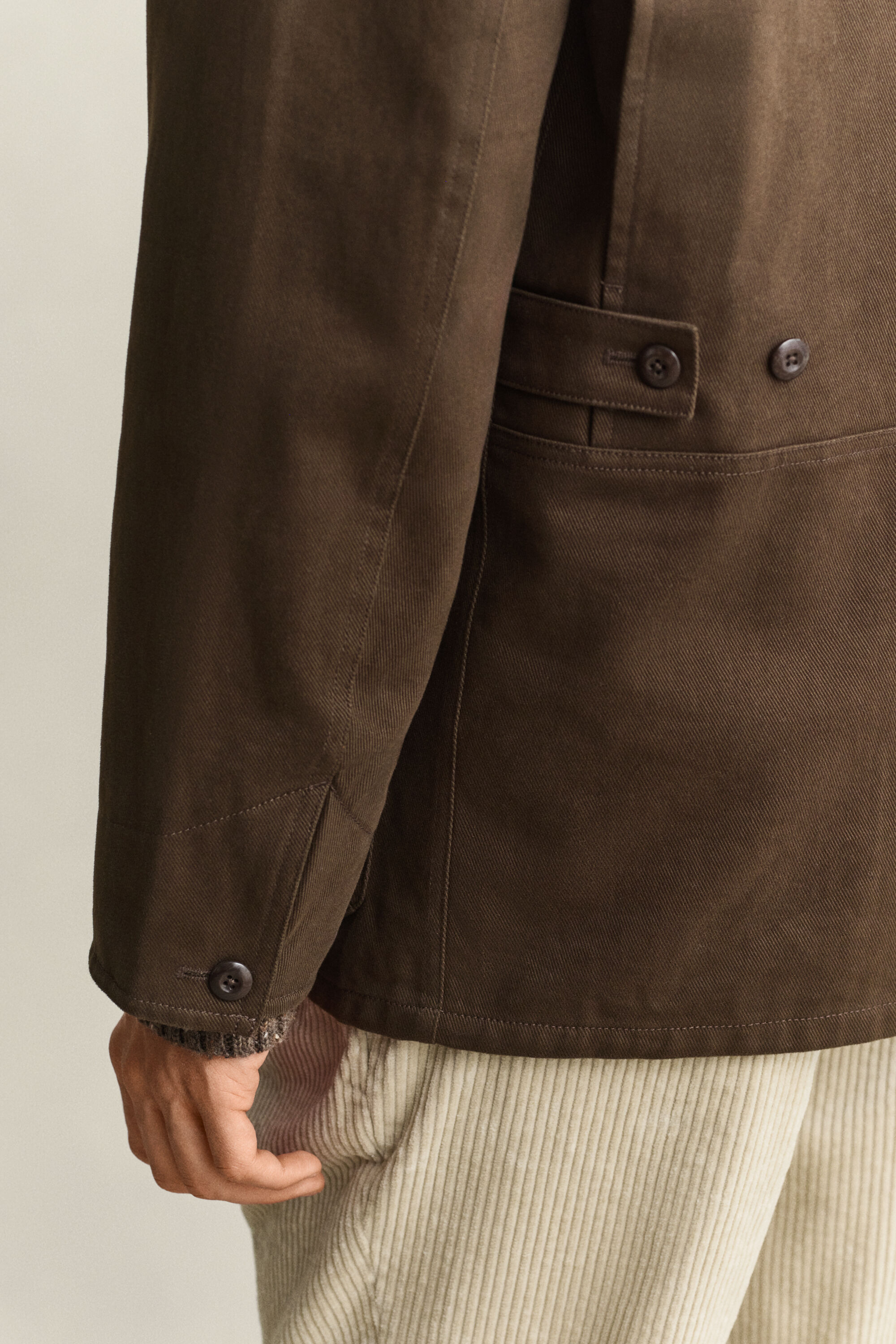 Giacca Decker in moleskin