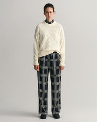 Maglia girocollo Weave