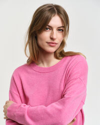 Maglia girocollo in finissima lana d’agnello