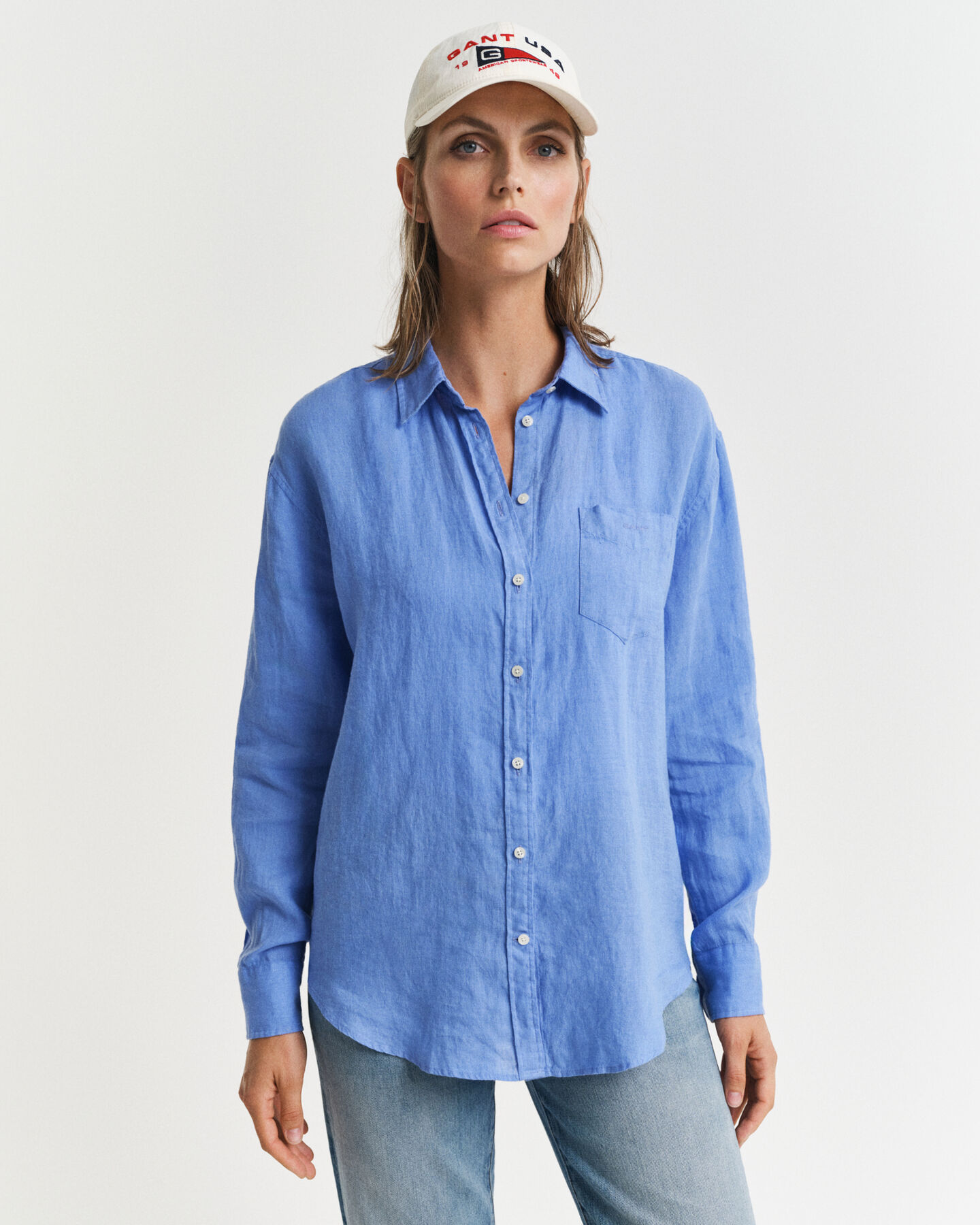 Camicia di lino relaxed fit