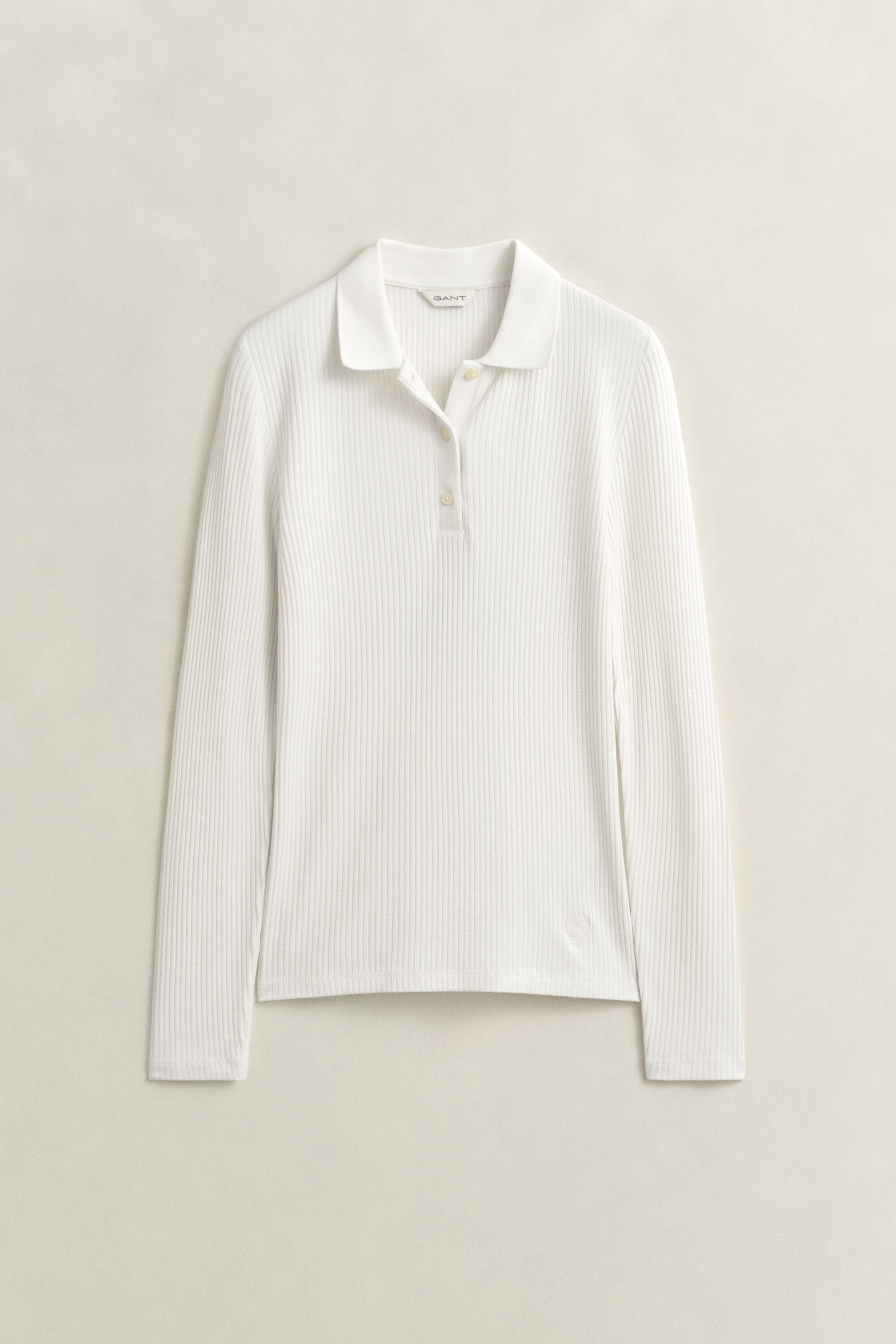Polo slim fit a coste