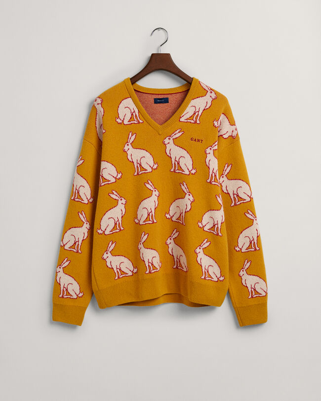 Maglia con scollo a V Lunar New Year