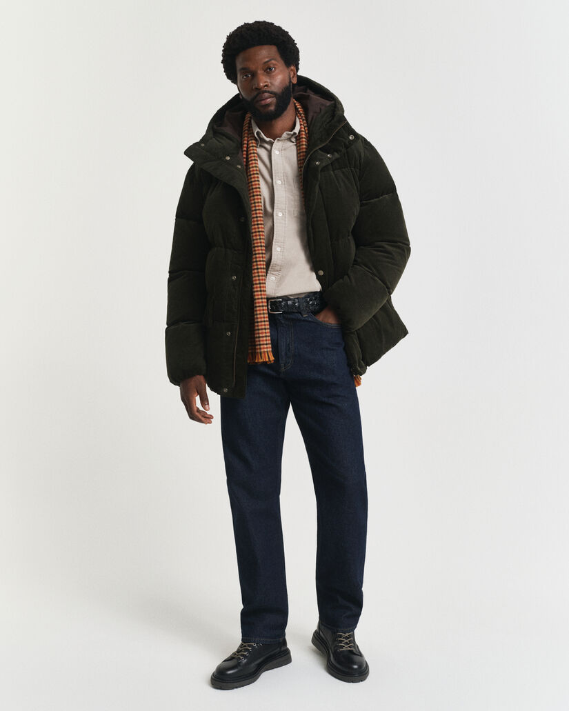 Camicia in velluto a coste regular fit