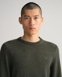 Maglia girocollo m&eacute;lange Neps