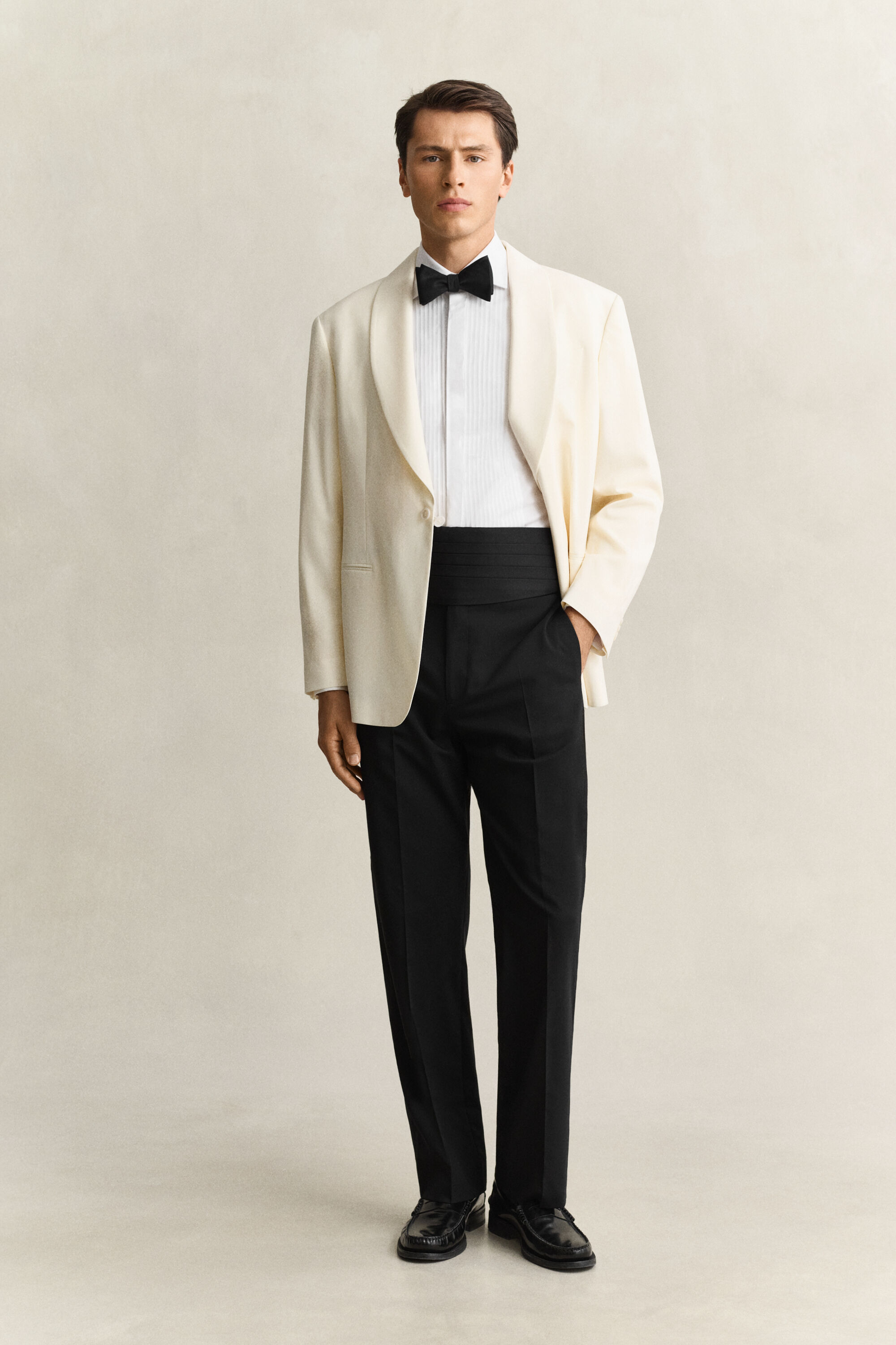 Camicia da smoking sartoriale