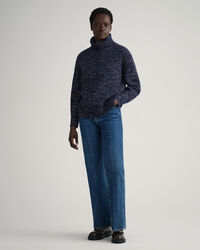 Maglia dolcevita multicolore