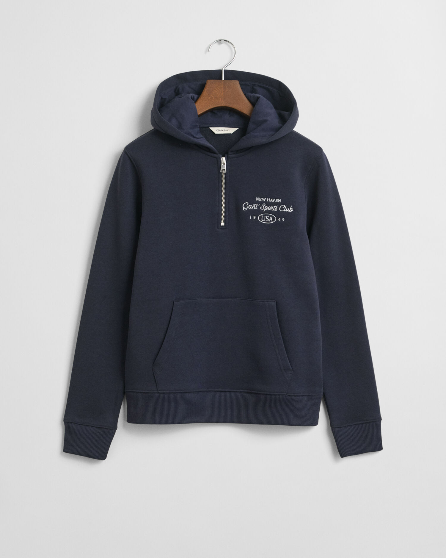 Felpa con zip corta e cappuccio Sports Club Graphic Teen Girls