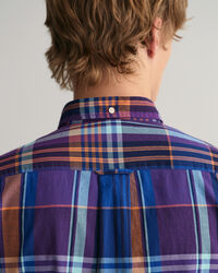 Camicia in madras colorata regular fit