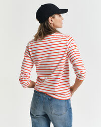 T-shirt Breton con maniche a 3/4