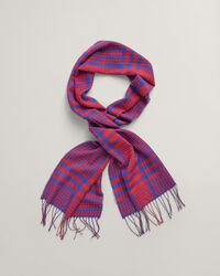 Sciarpa in lana Merino a quadri