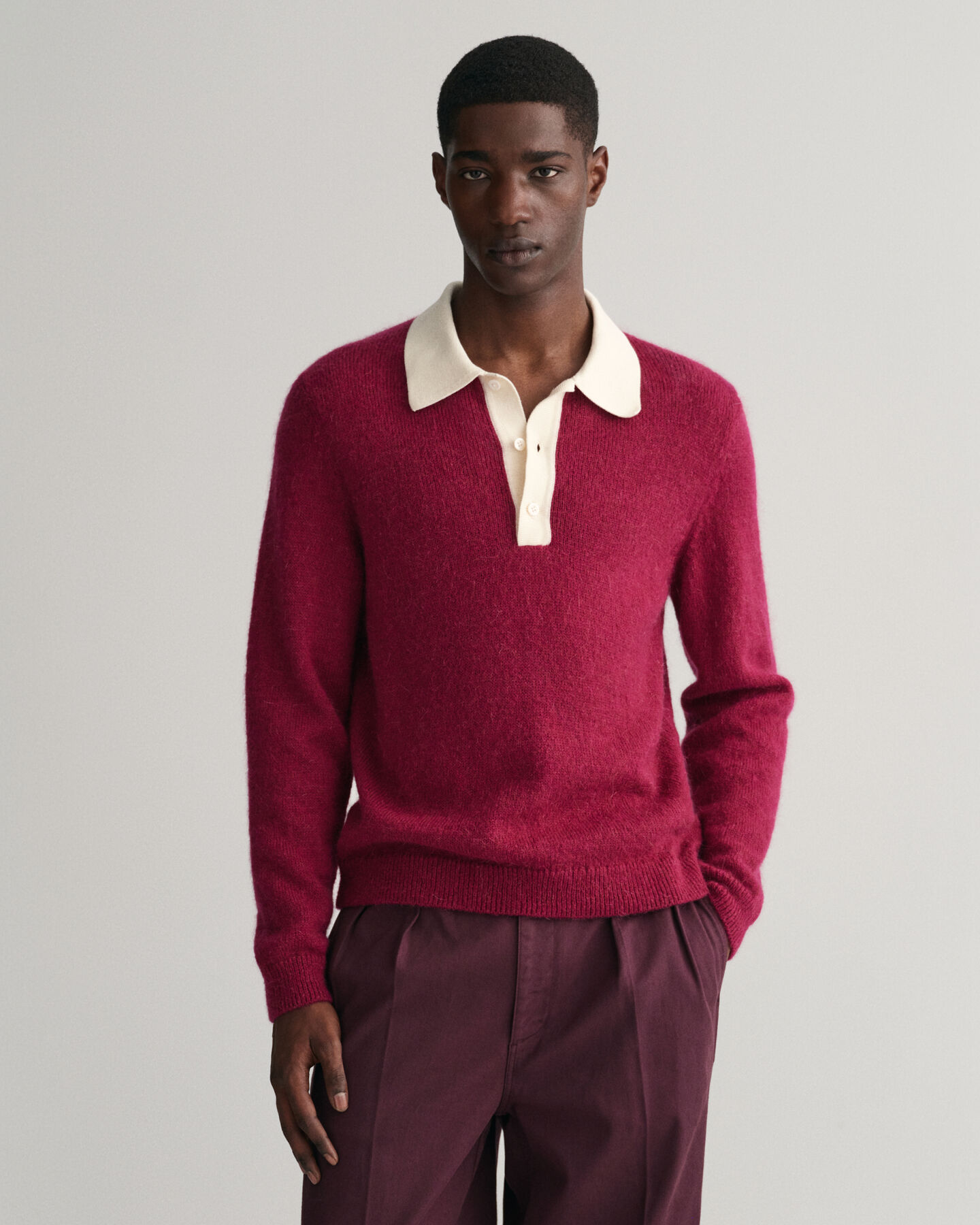 Rugger in cotone mohair