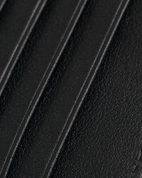 Porta carte di credito in pelle con zip