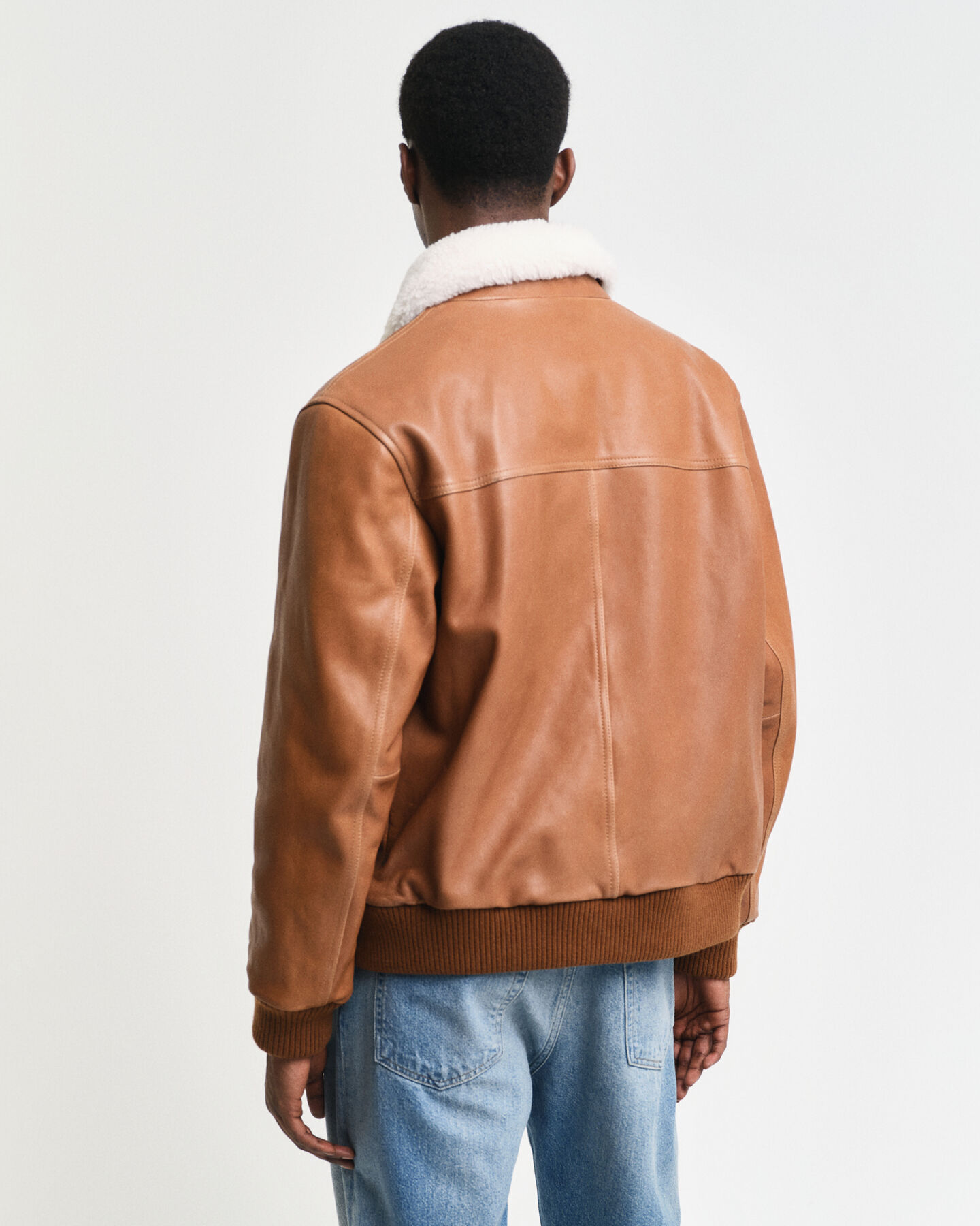 Giacca Aviator in pelle