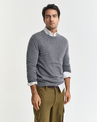 Maglia girocollo in cashmere