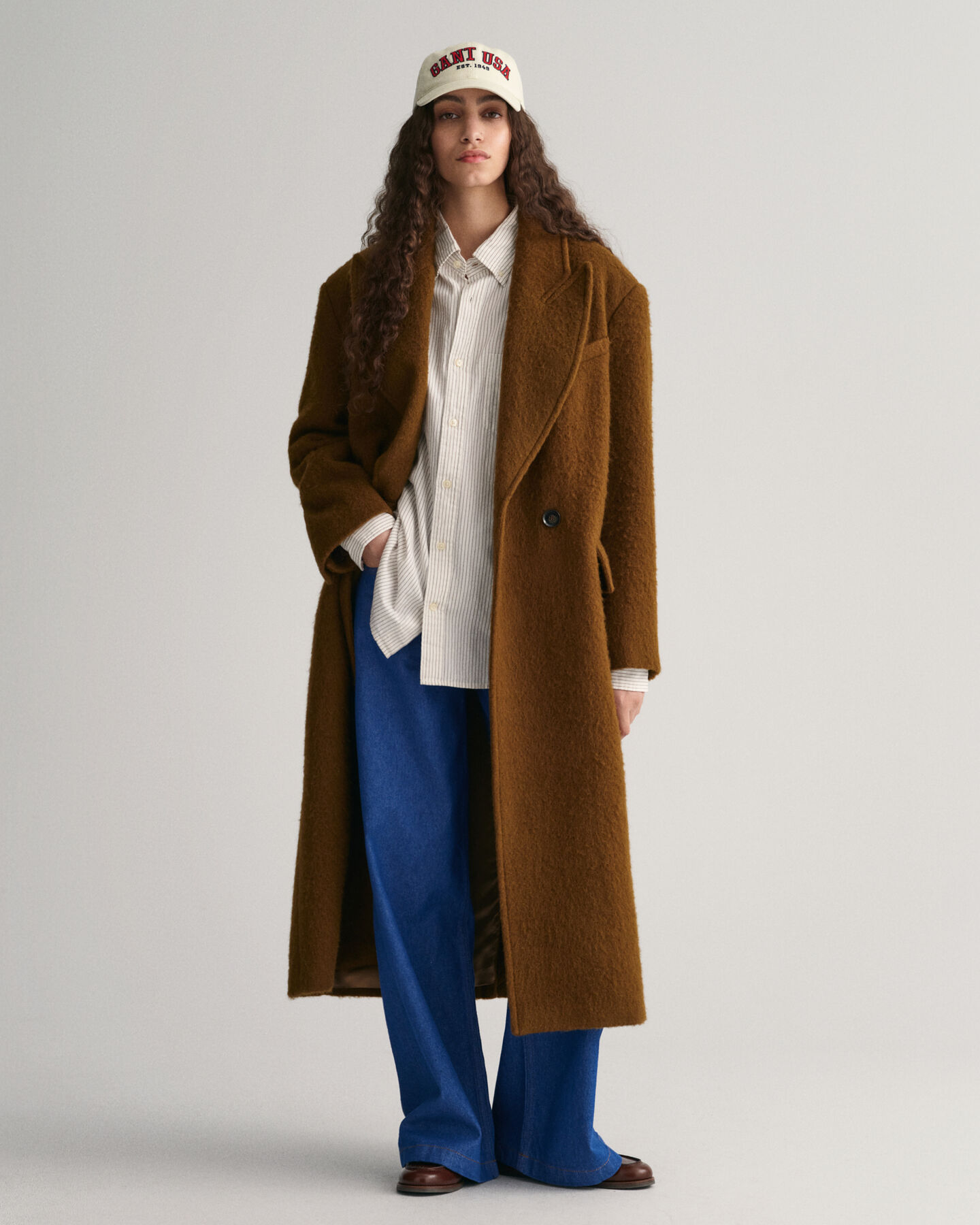 Camicia Oxford Archive a righe relaxed fit