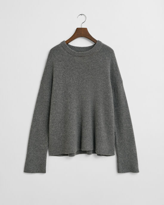 Maglia girocollo in cashmere