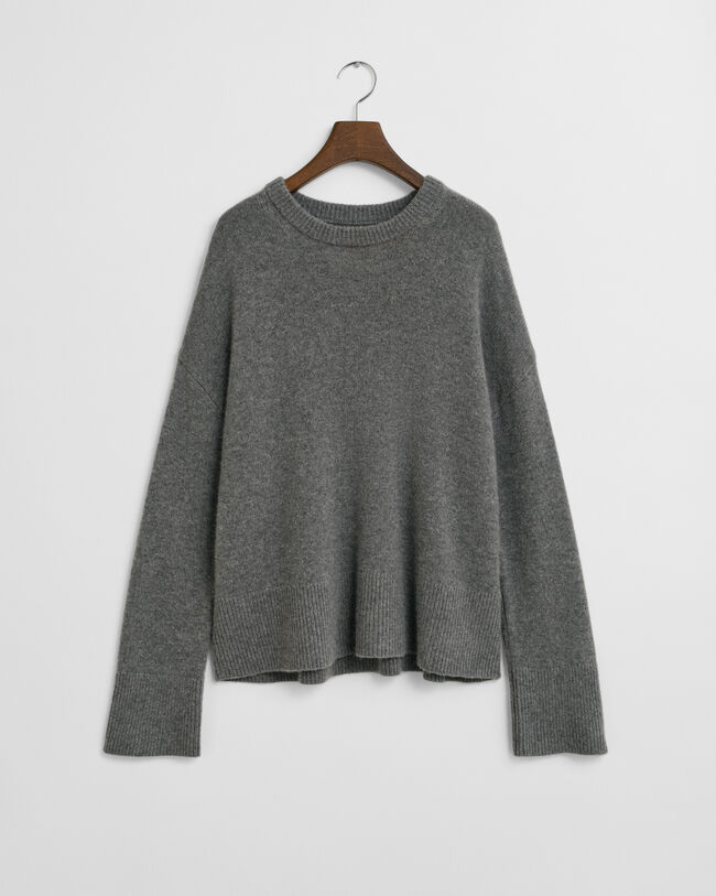 Maglia girocollo in cashmere
