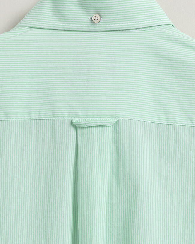 Camicia in broadcloth a righe Banker regular fit