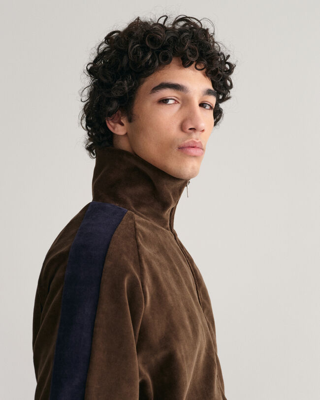 Giacca della tuta in velour