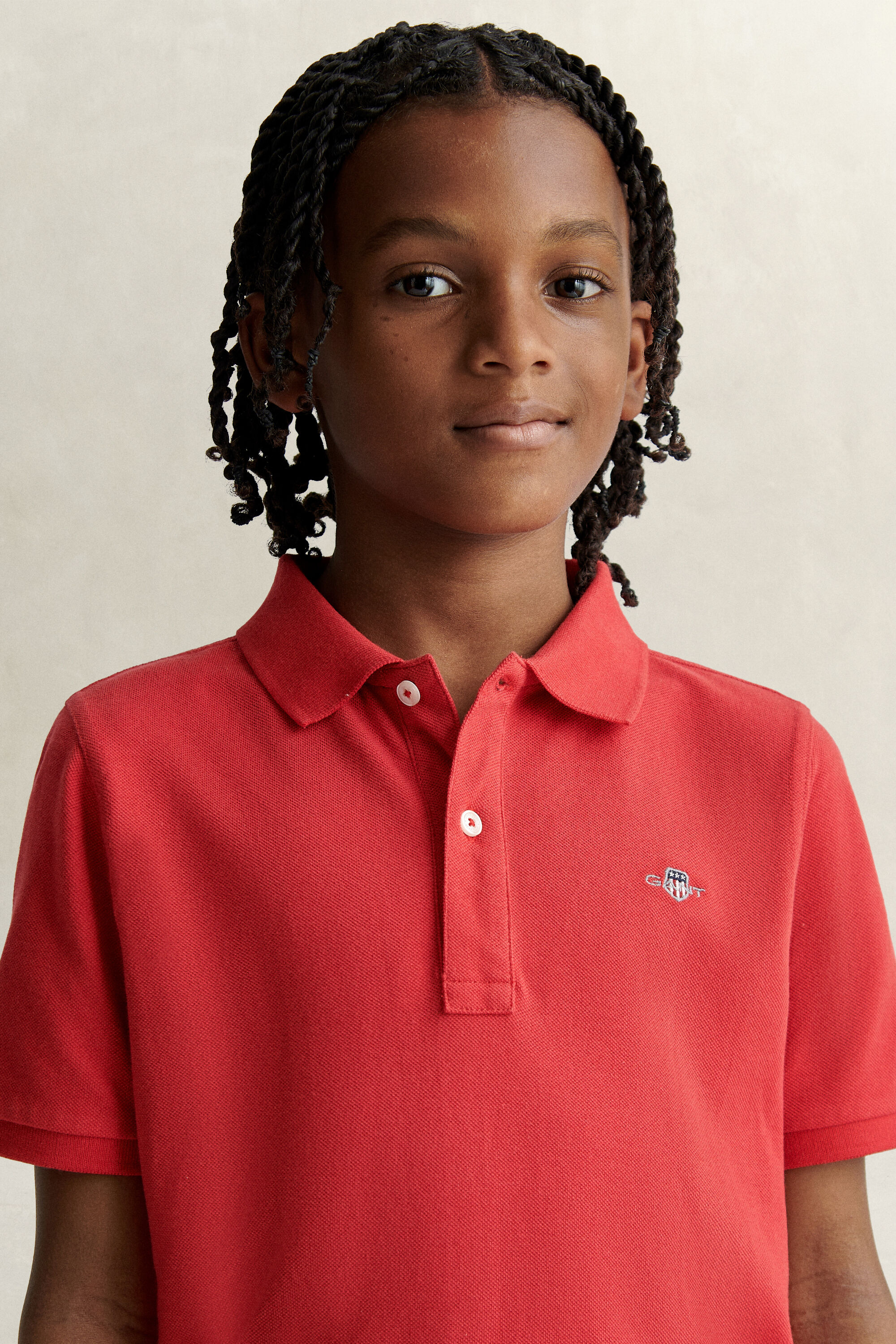 Polo Shield in piqué Teens