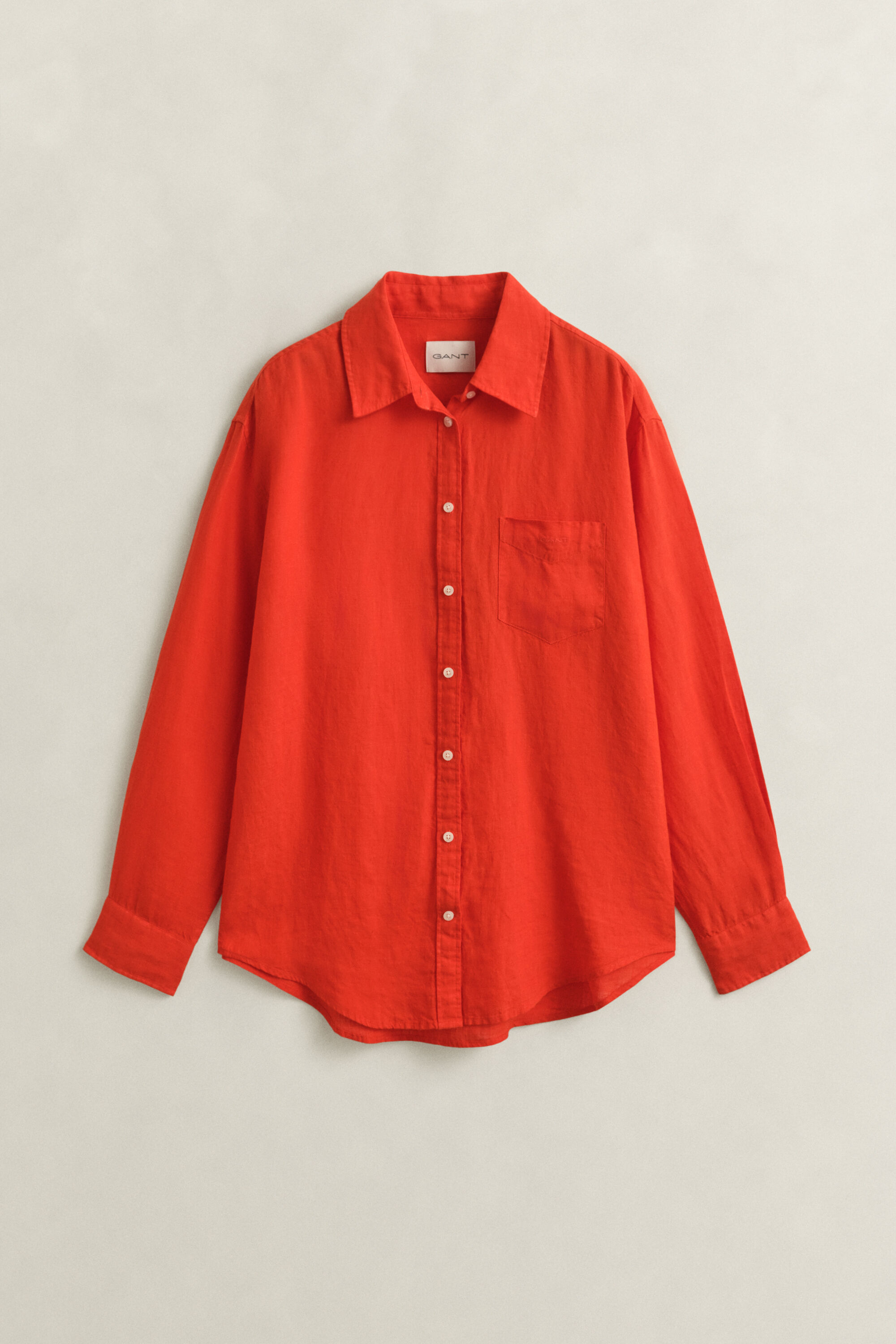 Camicia di lino relaxed fit