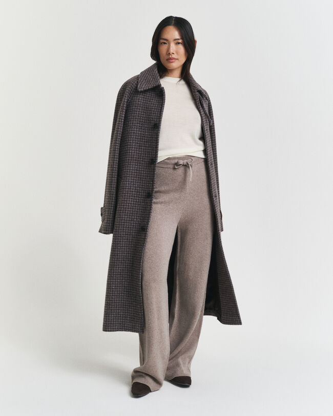 Maglia girocollo in finissima lana merino