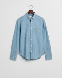 Camicia in chambray regular fit