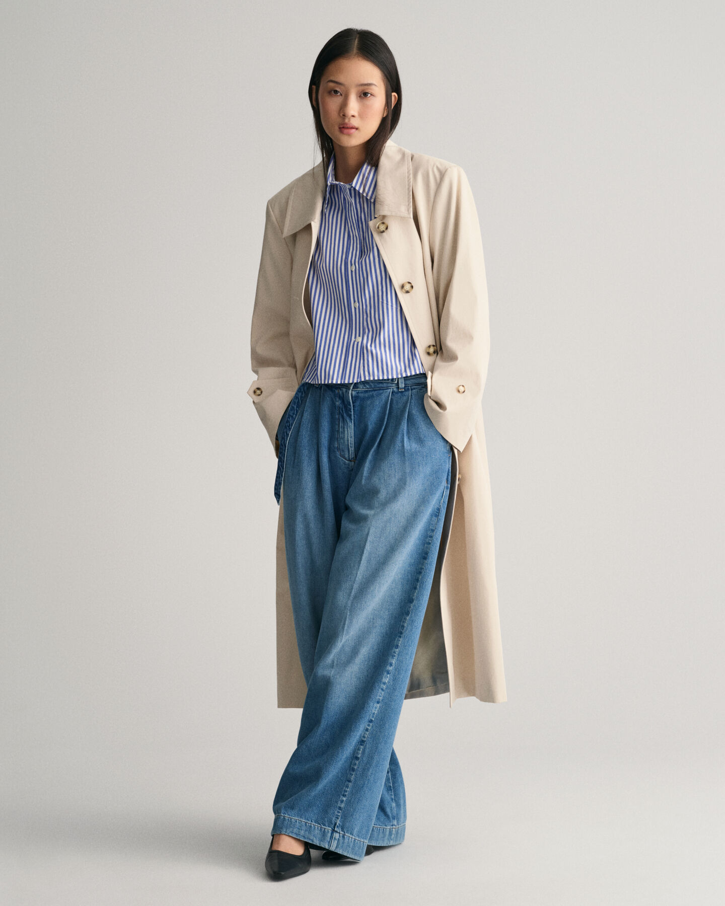 Cappotto oversize in cotone