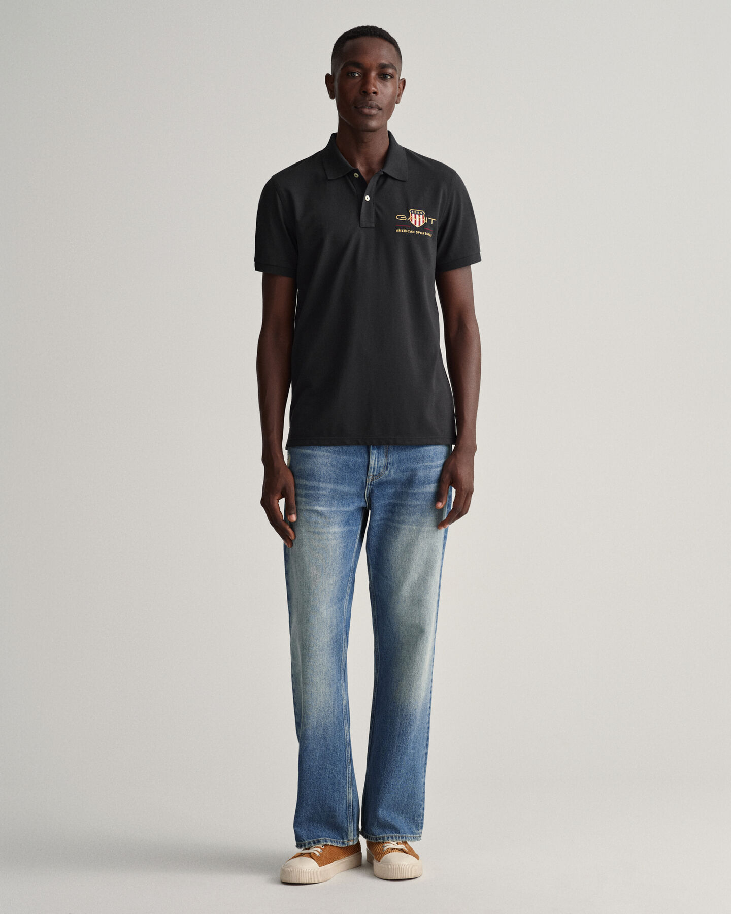 Polo Archive Shield in piqu&eacute;