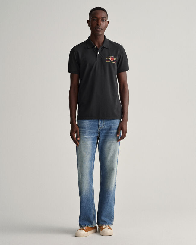 Polo Archive Shield in piqu&eacute;