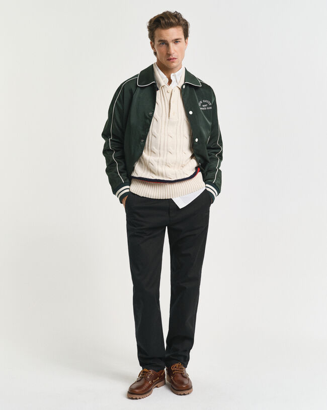 Pantaloni chino in twill regular fit