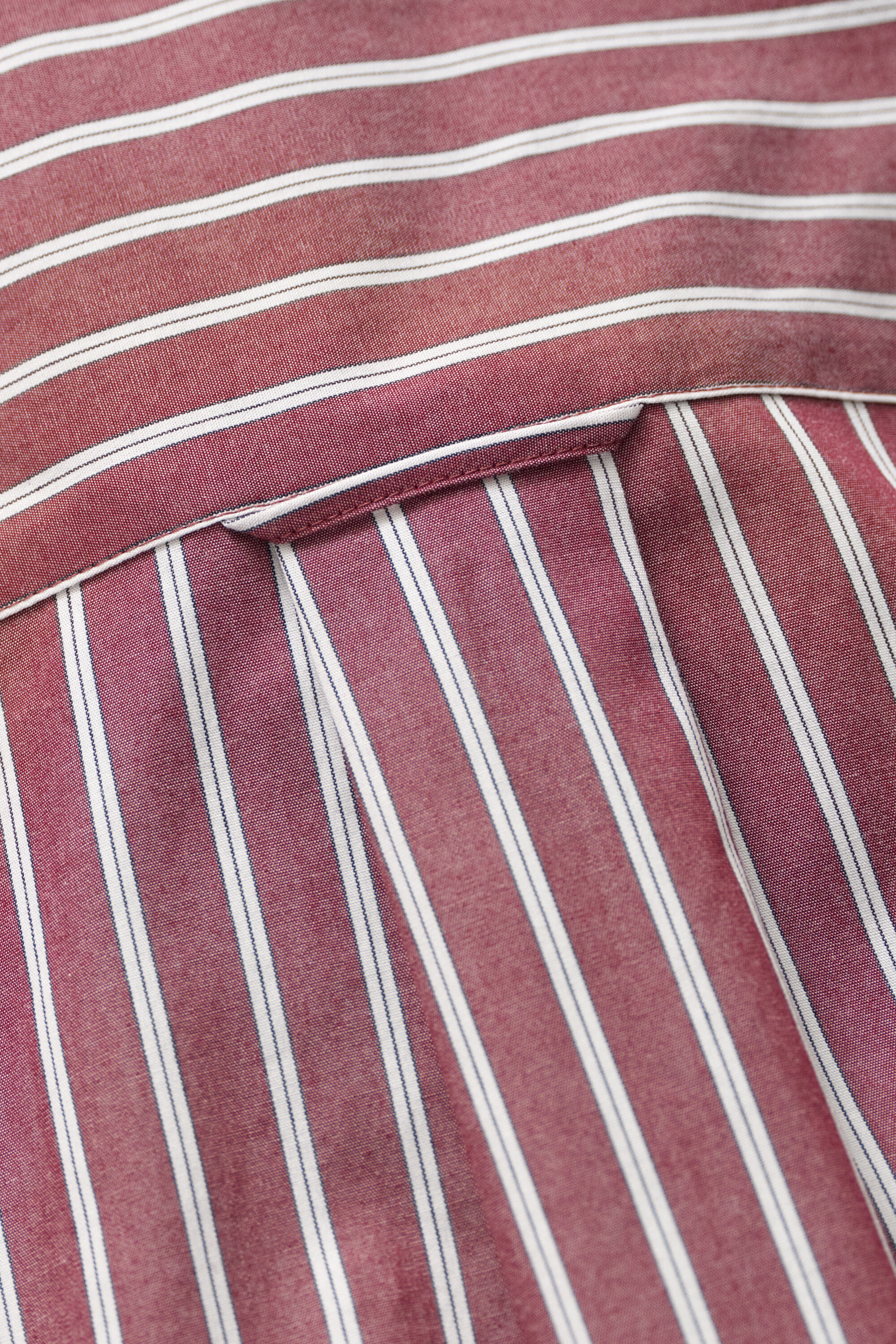 Camicia in popeline a righe