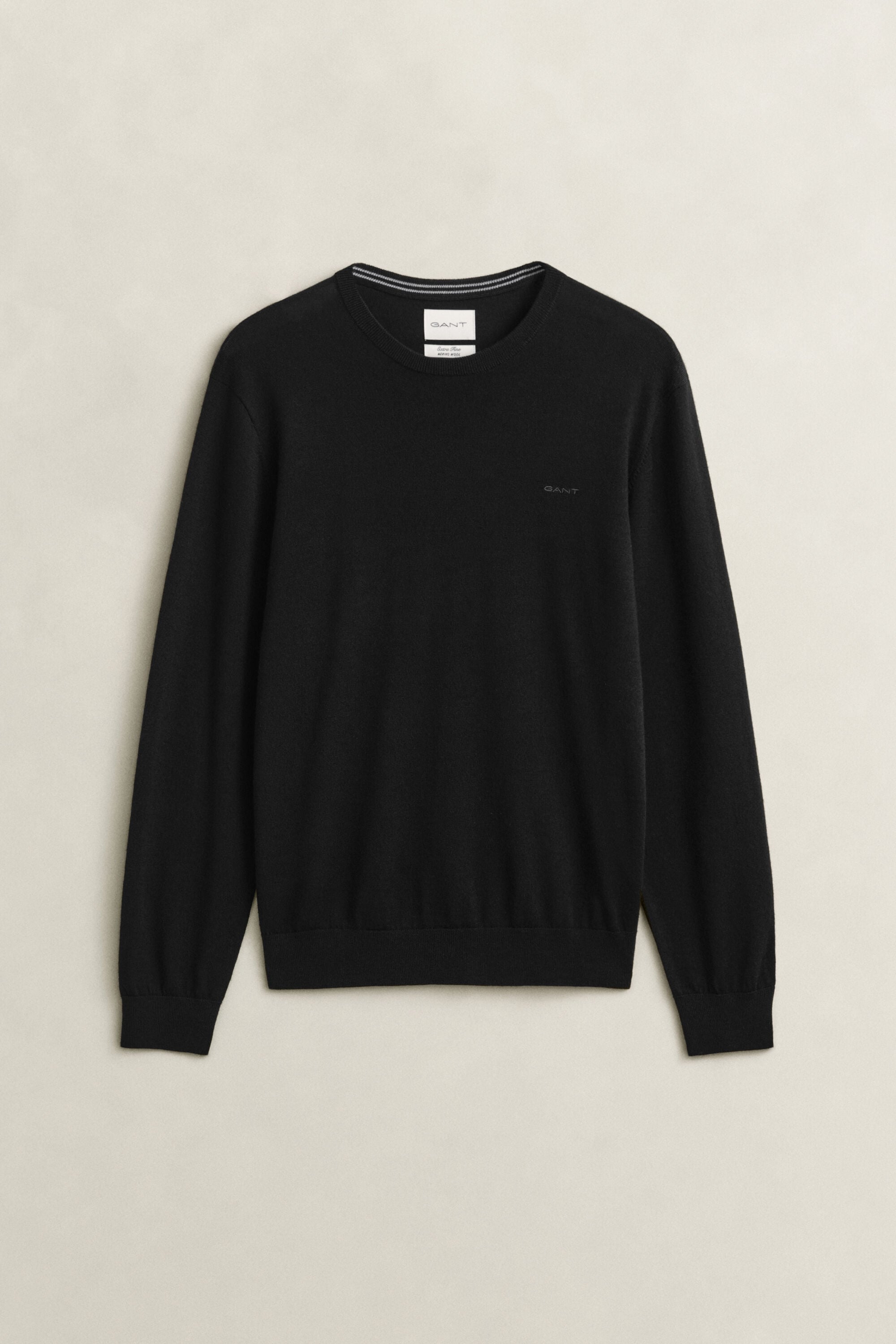 Maglia girocollo in lana merino