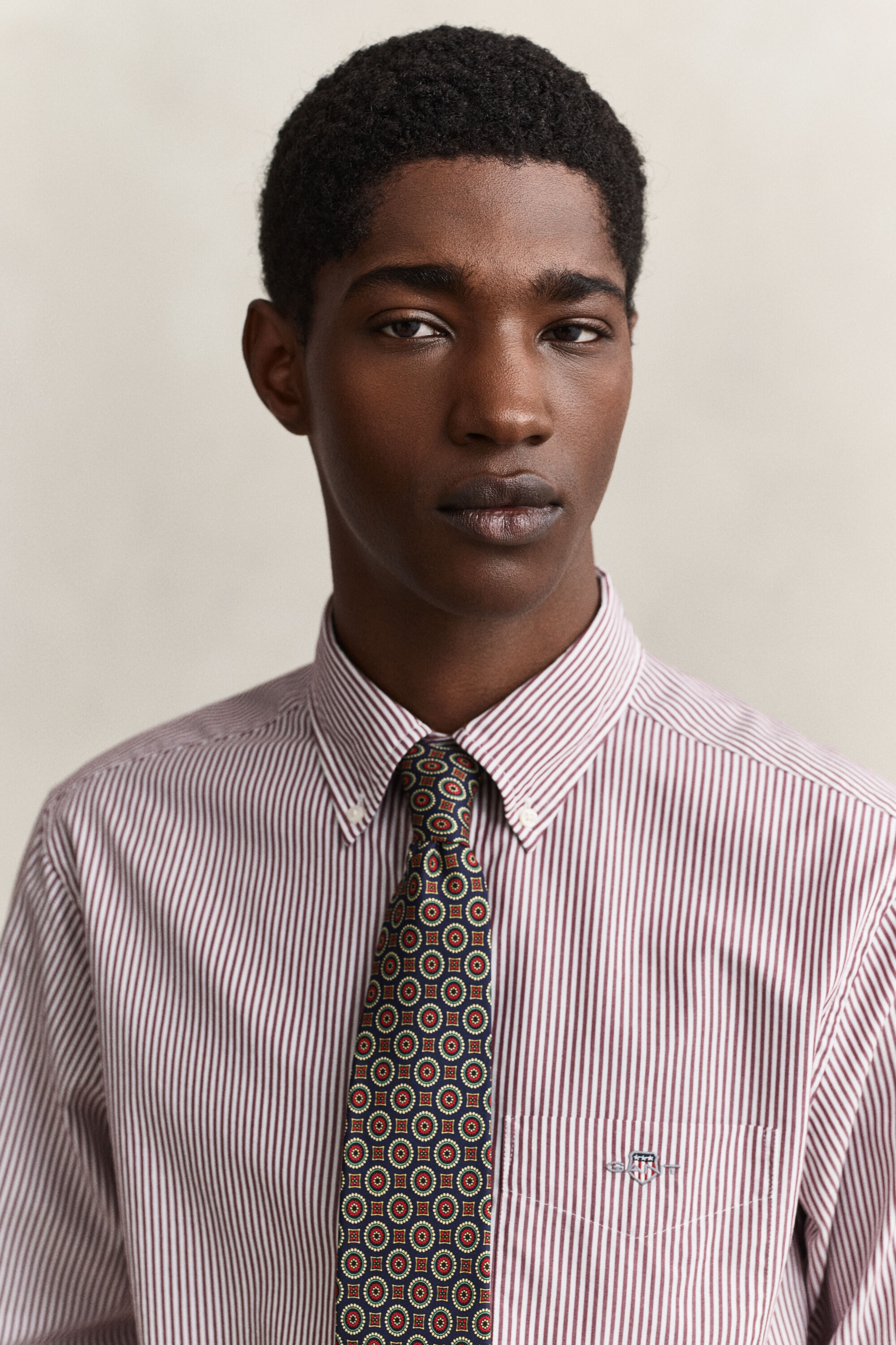 Camicia in popeline a righe Classic regular