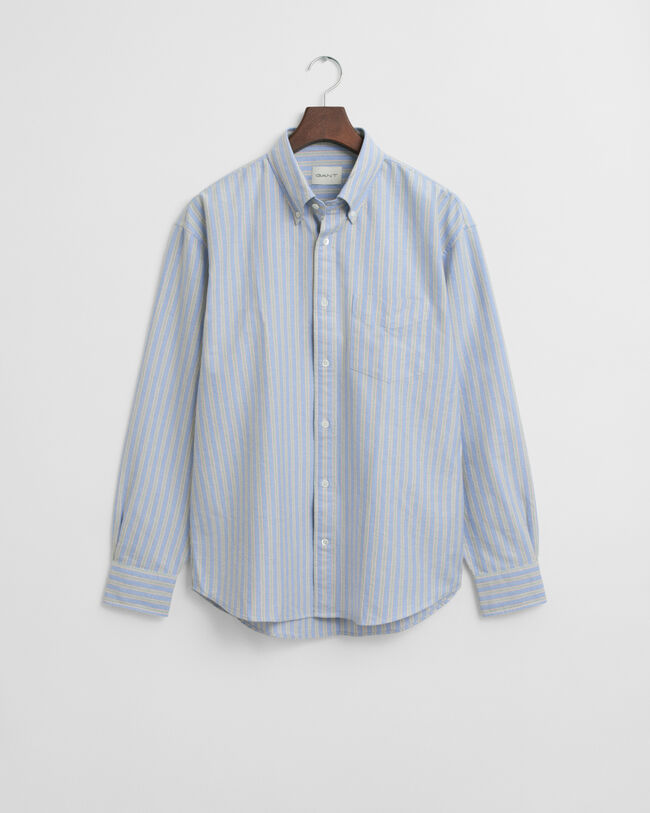 Camicia Oxford a righe Heritage relaxed fit