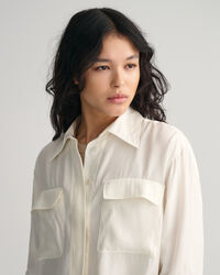 Camicia con tasca con patta relaxed fit