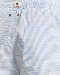 Pantaloncini da bagno in seersucker