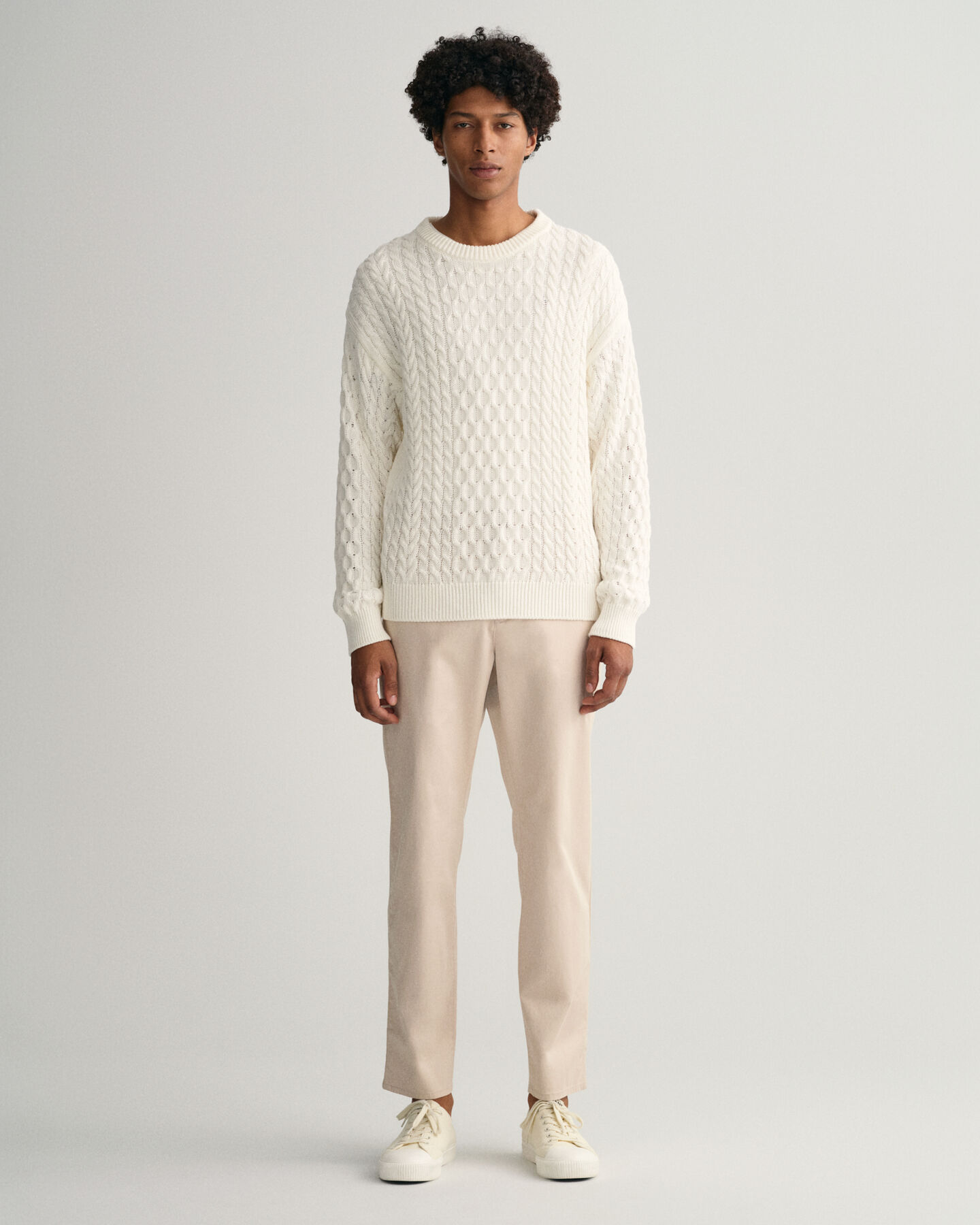 Pantaloni chino Allister in twill regular fit