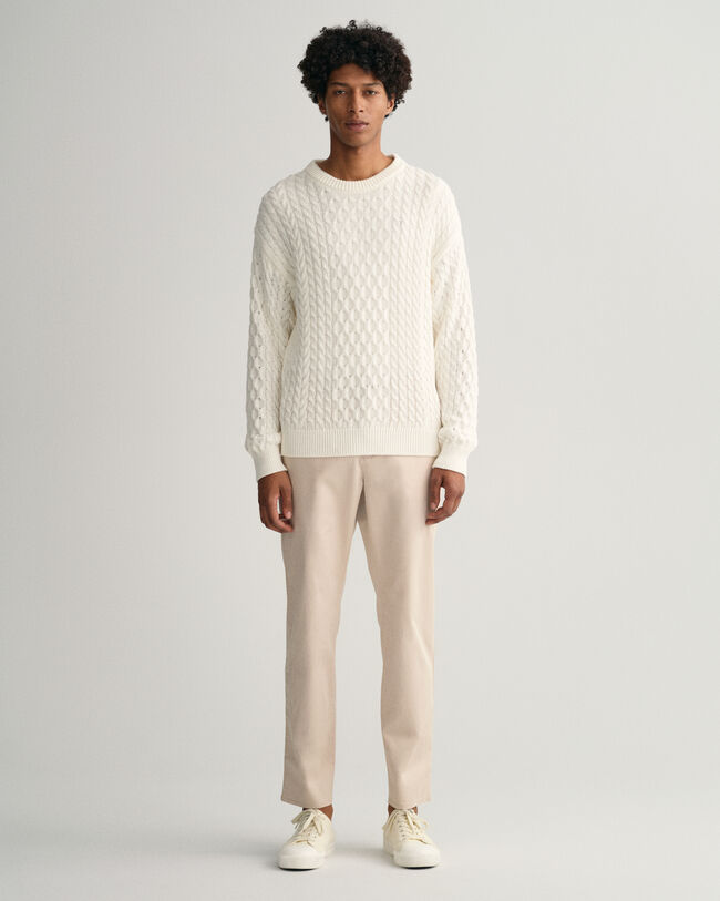 Pantaloni chino Allister in twill regular fit