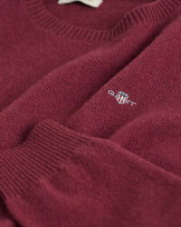 Maglia girocollo in lana d&rsquo;agnello Shield Teens