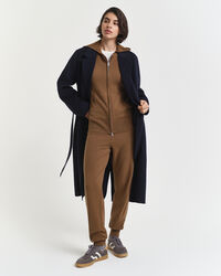 Pantaloni in pregiata e finissima lana d’agnello in maglia