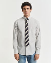 Classica camicia in popeline a quadri regular fit