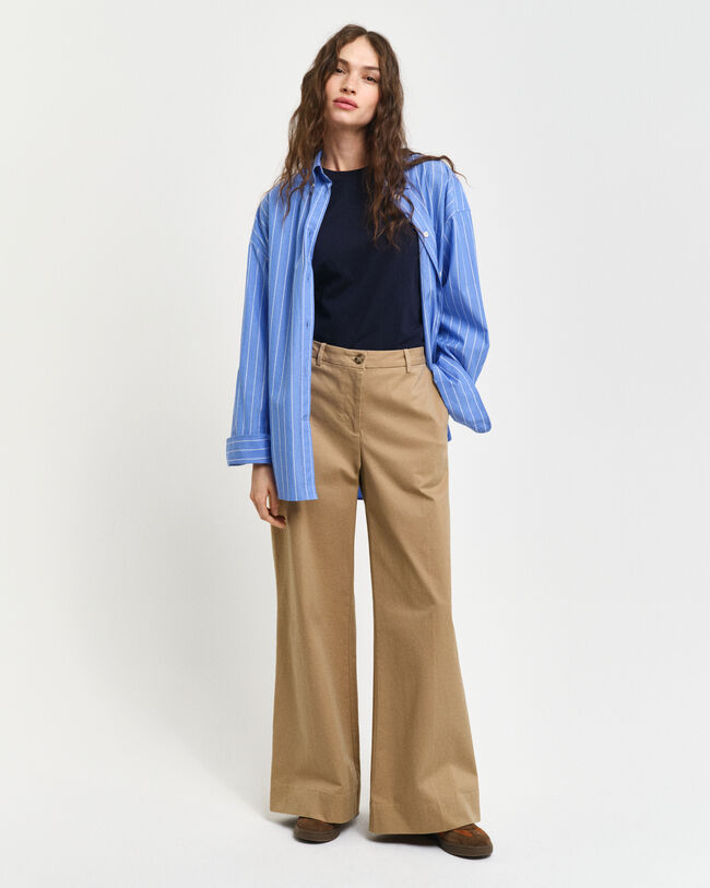Pantaloni chino Bootcut relaxed fit